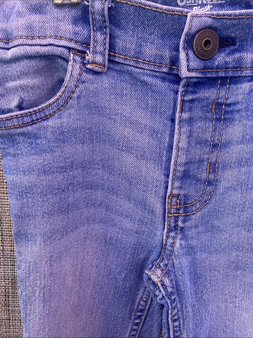 OshKosh B'gosh Kids Straight Leg Jeans - Blue Size 3T